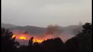 Μεσσηνία: Πυρκαγιά στο Άνω Καλό Νερό