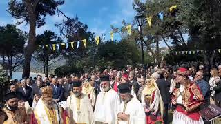 Κορώνη: Πλήθος πιστών στην γιορτή της Παναγίας Ελεήστριας