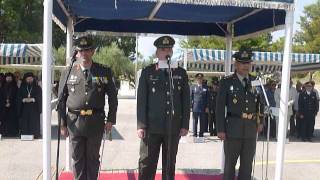 Παράδοση - παραλαβή διοίκησης στο 9ο Σύνταγμα Πεζικού στην Καλαμάτα