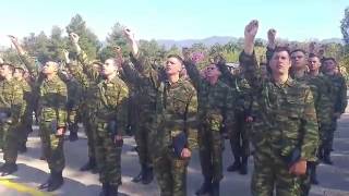 Ορκωμοσία 2017 Β' ΕΣΣΟ στο 9ο Σύνταγμα Πεζικού Καλαμάτας (1)