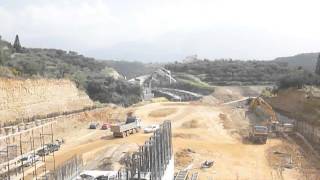 Προχωρούν τα έργα στον περιφερειακό της Καλαμάτας - Αγιαννα (2)