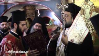 Υποδοχή λειψάνου Αγίας Βαρβάρας και εικόνας της Παναγίας στην Καλαμάτα