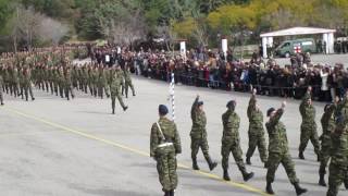 Παρέλαση μετά την ορκωμοσία της 2017 Α' ΕΣΣΟ στο 9ο Σύνταγμα Πεζικού