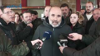 Μεσσηνία: Δηλώσεις αγροτών στη συγκέντρωση στον σταθμό της Μεσσήνης