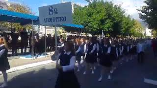 Καλαμάτα: Παρέλαση για την 28η Οκτωβρίου (2018)