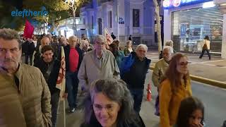 Καλαμάτα: Δυναμική πορεία για την επέτειο του Πολυτεχνείου