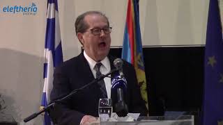 Ομιλίες Νίκα - Παυλόπουλου στο γεύμα της Υπαπαντής