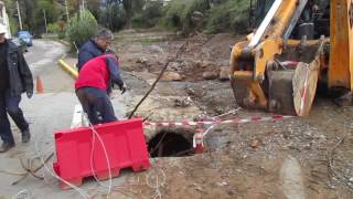 Απόφραξη ρέματος στο Πέταλο (1)