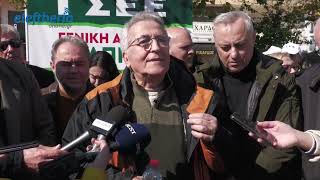 Στην Καλαμάτα ο πρόεδρος της ΓΣΕΕ Γιάννης Παναγόπουλος