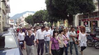 Πορεία Αγανακτισμένων στην Καλαμάτα