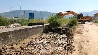 Εργασίες στο τμήμα Ασπρόχωμα - Μεσσήνη (2)