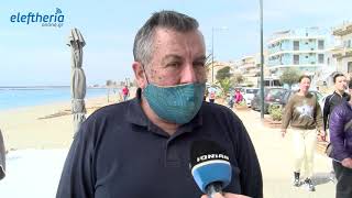 Καλαμάτα: Προετοιμασίες των καταστημάτων της Παραλία για την επανεκκίνηση