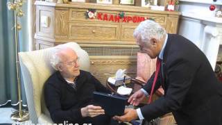 Ευχές παλαιμάχων της "Μαύρης Θύελλας" στον Στ. Παπαδόπουλο