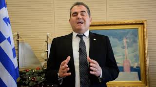 Ευχές δημάρχου Καλαμάτας Θαν. Βασιλόπουλου για τα Χριστούγεννα 2020