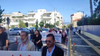 Απεργιακή συγκέντρωση στην Κυπαρισσία