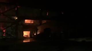 Πυρκαγιά σε εγκαταστάσεις εταιρείας τροφίμων στη ΒΙ.ΠΕ. Καλαμάτας