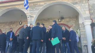 Κυπαρισσία: Στην κηδεία της Αριστέας Καζάκου ο πρόεδρος του ΠΑΣΟΚ Νίκος Ανδρουλάκης