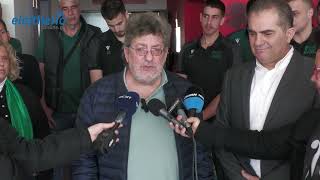 Η πρωταθλήτρια Καλαμάτα '80 στον δήμαρχο μετά την άνοδο στη Volleyleague