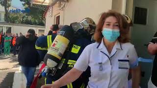 Άσκηση ετοιμότητα για σεισμό στο Νοσοκομείο Κυπαρισσίας