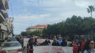 Απεργιακή συγκέντρωση και πορεία για την εργατική πρωτομαγιά στη Κυπαρισσία