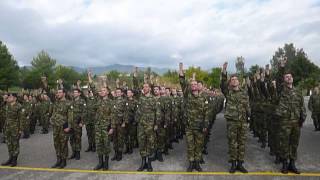 Ορκωμοσία 2014 ΣΤ' ΕΣΣΟ - 9ο ΣΠ Καλαμάτα