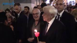 Στην Περιφορά του Επιταφίου στην Καλαμάτα ο Πρόεδρος της Δημοκρατίας
