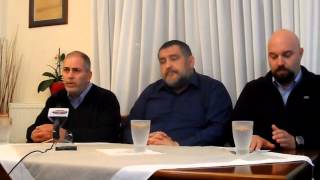 Συνέντευξη Φουντούλη - Κουκούτση - Παναγιώταρου στην Καλάμάτα