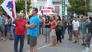 Συγκέντρωση του ΠΑΜΕ στην Καλαμάτα