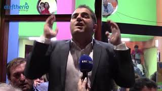 Καλαμάτα: Πανηγυρισμοί για την εκλογή Βασιλόπουλου και πρώτες δηλώσεις