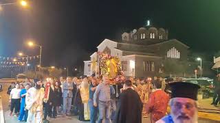 Αρχιερατικός εσπερινός Αγίου Αθανασίου στην Κυπαρισσία