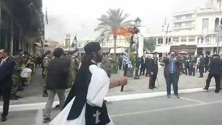 Αφιξη σκυταλοδρόμου - Αναπαράσταση 23ης Μαρτίου