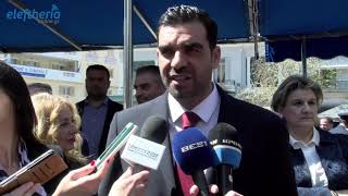 Καλαμάτα: Δηλώσεις μετά την παρέλαση της 25ης Μαρτίου
