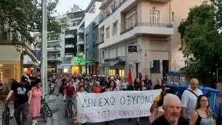 Πολυπληθής συγκέντρωση διαμαρτυρίας για τα Τέμπη στην Καλαμάτα