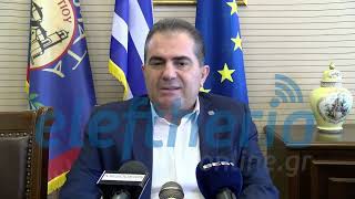 Καλαμάτα: Βασιλόπουλος για απουσία εξαγγελιών αντιπλημμυρικού και αθλητικού κέντρου