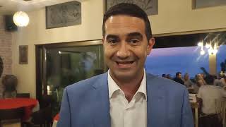 Ο βουλευτής Ηλείας και υποψήφιος πρόεδρος του ΠΑΣΟΚ Μιχάλης Κατρίνης στην Κυπαρισσία