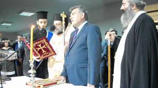 Ορκωμοσία νέου δημάρχου Μεσσήνης Γιώργου Τσώνη