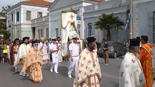 Η λιτανεία της Ανάληψης στην Καλαμάτα