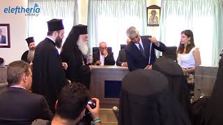 Χρυσό μετάλλιο του Δήμου Πύλου Νέστορος στον Αρχιεπίσκοπο Ιερώνυμο