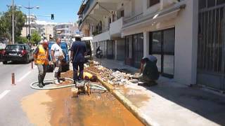 Σοβαρή βλάβη στο δίκτυο ύδρευσης στην Καλαμάτα