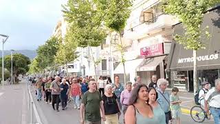 Διαμαρτυρία για τα 3 χρόνια από  το πολύνεκρο ναυάγιο της Πύλου