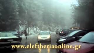 Χιονισμένος Ταΰγετος - 2 Φεβρουαρίου 2014