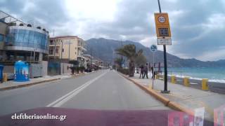 Ισχυροί άνεμοι στην Παραλία της Καλαμάτας