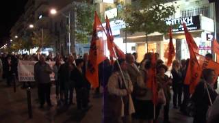 Συλλαλητήριο εκπαιδευτικών στην Καλαμάτα
