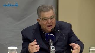 Ομιλία του προέδρου της Πανελλήνιας Πατριωτικής Ένωσης Πρόδρομου Εμφιετζόγλου στην Καλαμάτα