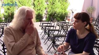 Ο Ross Daly στο webtv του eleftheriaonline.gr λίγο πριν την εμφάνιση στην Καλαμάτα