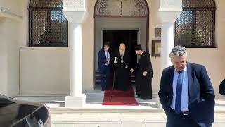 Ο Αρχιεπίσκοπος Ιερώνυμος στην Κυπαρισσία