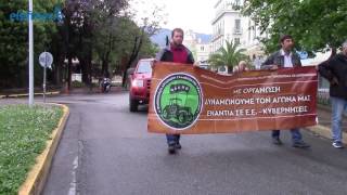 Απεργιακές κινητοποιήσεις του ΠΑΜΕ στην Καλαμάτα