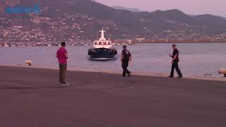 Διάσωση 111 μεταναστών από κρουαζιερόπλοιο ανοιχτά της Πύλου και μεταφορά στη Καλαμάτα