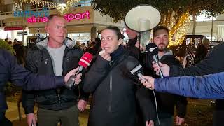 Μπήκαν ξανά στην Καλαμάτα με τα τρακτέρ οι αγρότες