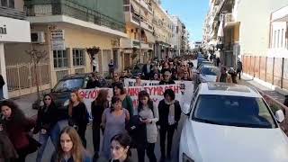 Μεγάλη απεργιακή συγκέντρωση και πορεία στην Καλαμάτα
